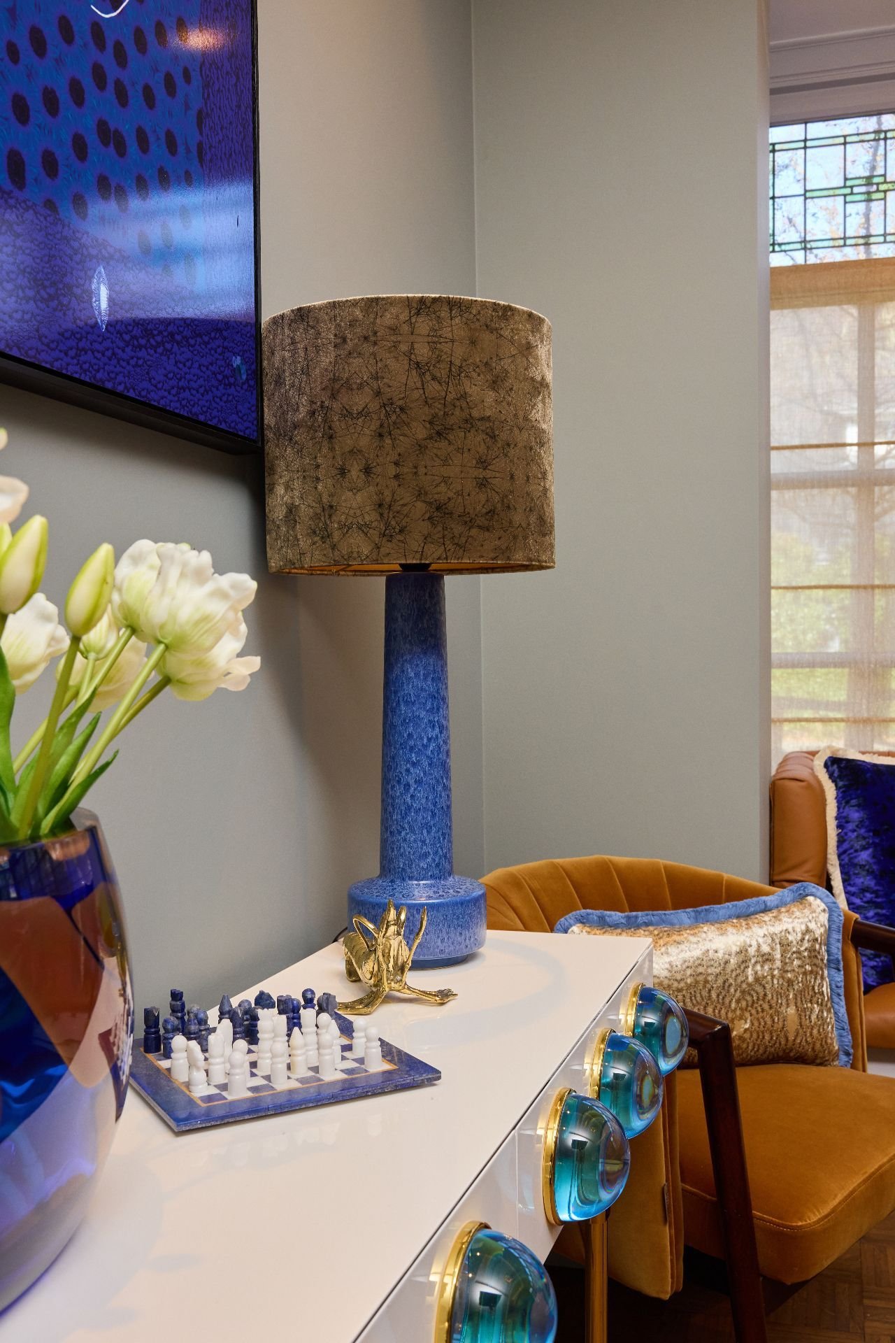 Interieur met Colour Queen stoffen
