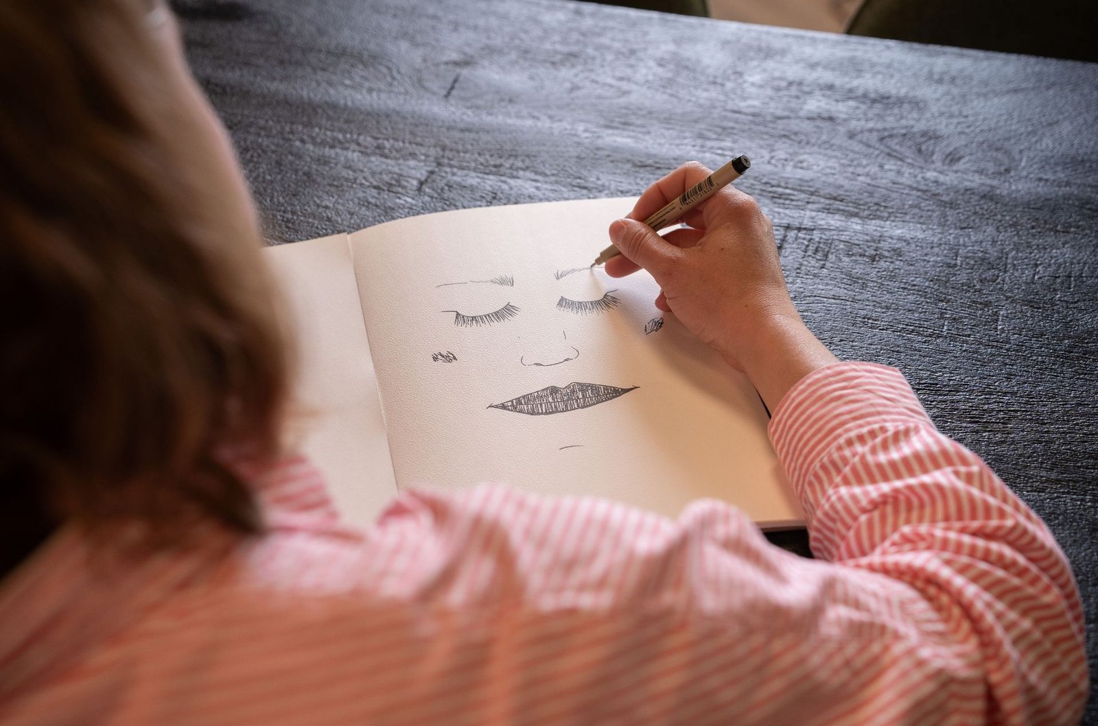 Detail van prints en schetsen
