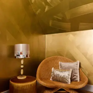 Poef -Yellow Leaves-