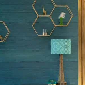 Lampenkap -Diamond Green-