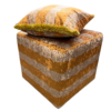 Poef -Orange Pearl- - Afbeelding 4