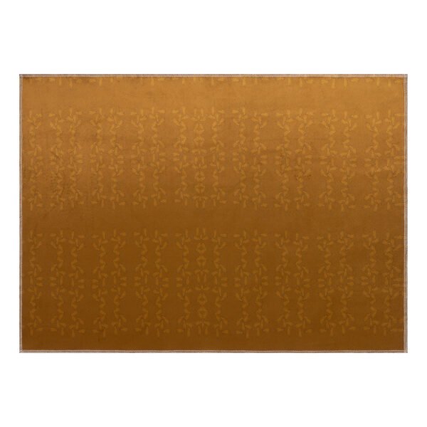Stof Velvet Touch -Yellow Leaves- - Afbeelding 2