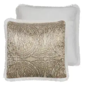 Sierkussen -Touch of Gold- +White