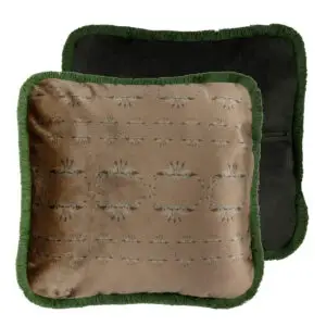 Sierkussen -Oval Flowers-