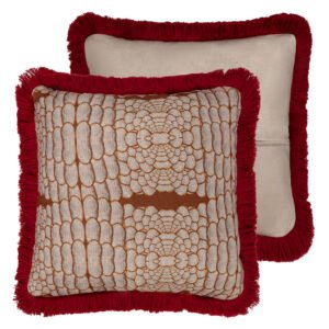 Sierkussen -Terracotta Pearl-