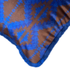 Sierkussen -Peacock Blue- Franjekleur Blauw - Afbeelding 2