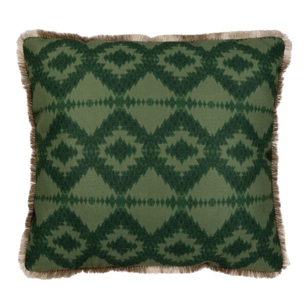 Sierkussen -Peacock Green- - Afbeelding 2