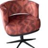 Draaibare stoel -Peacock Orange- - Afbeelding 4