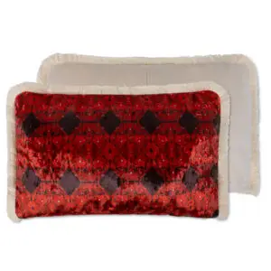 Sierkussen - Amaryllis - + creme